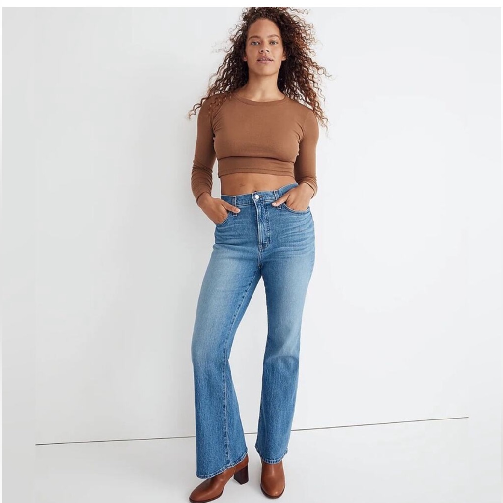 Madewell Perfect Vintage Flare Jeans Size 29t